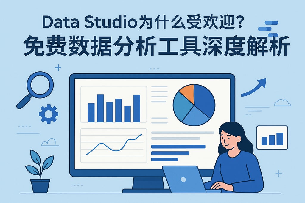 Data Studio为什么受欢迎？免费数据分析工具深度解析